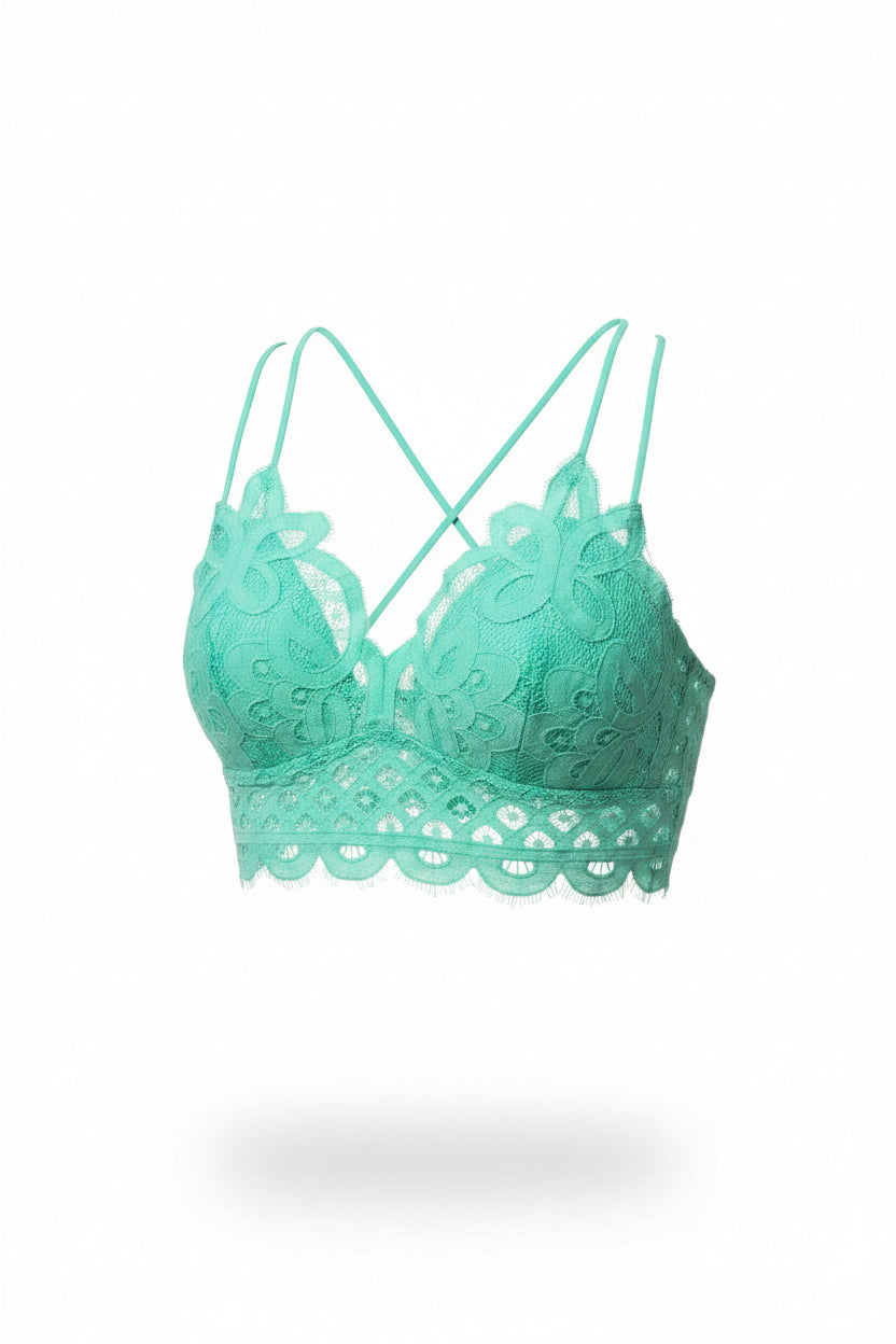 Zenana Plus Size Crochet Bralette
