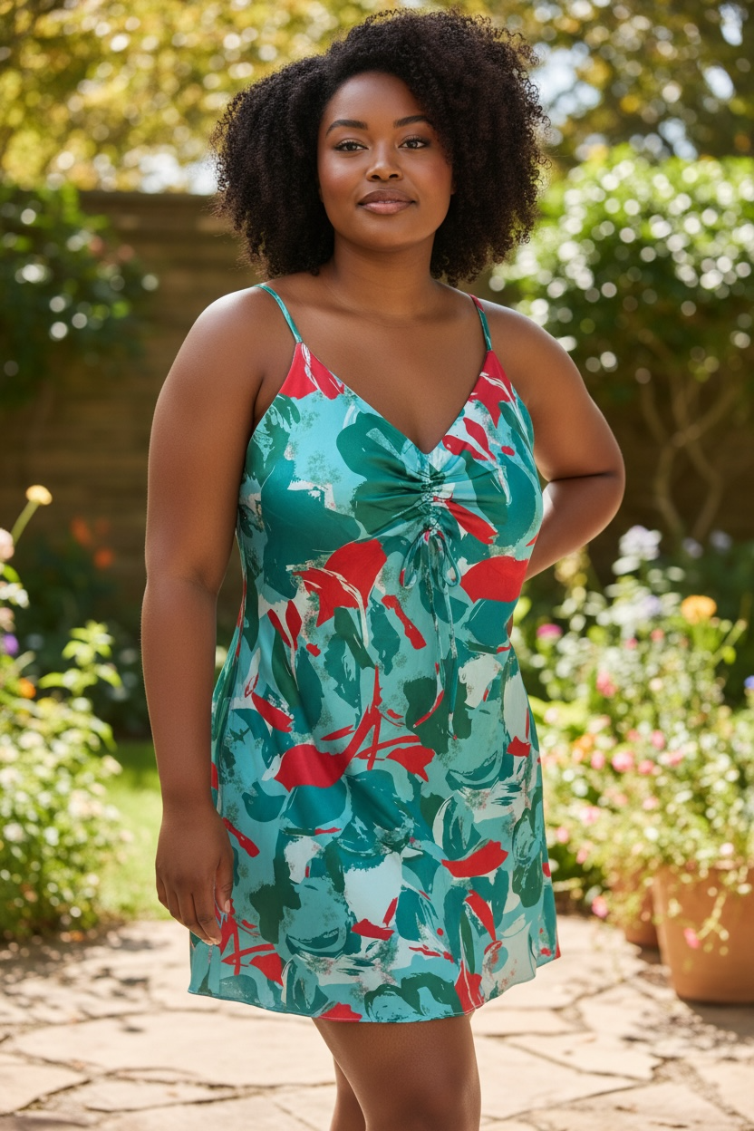 Easel Floral Slip Dress