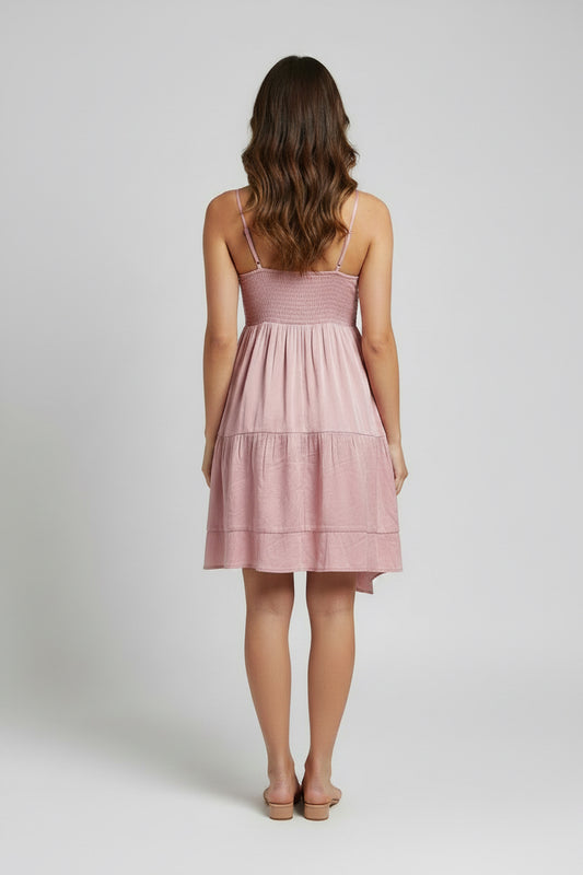 Heyson Lace Top Spaghetti Strap Dress