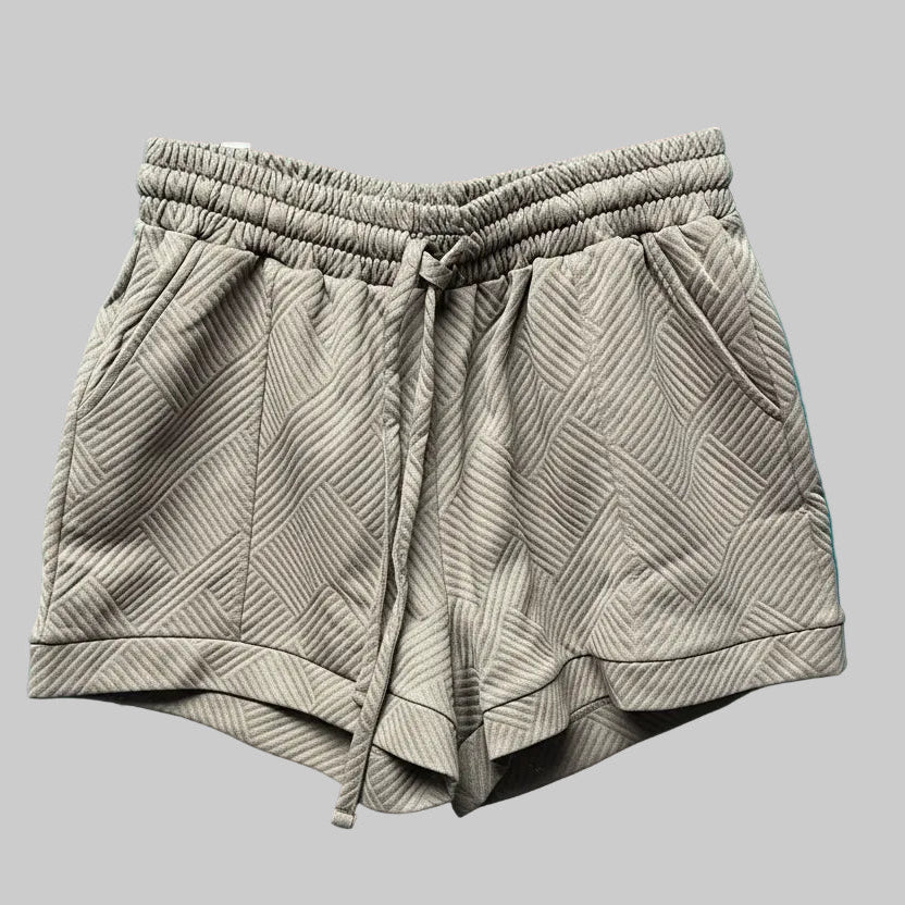 Zenana Textured Knit Short