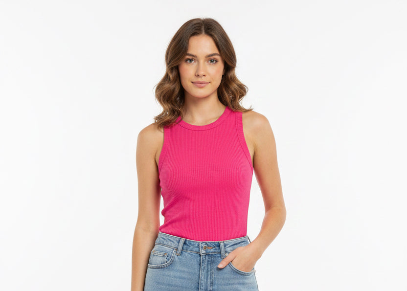 Zenana Ribbed Tank