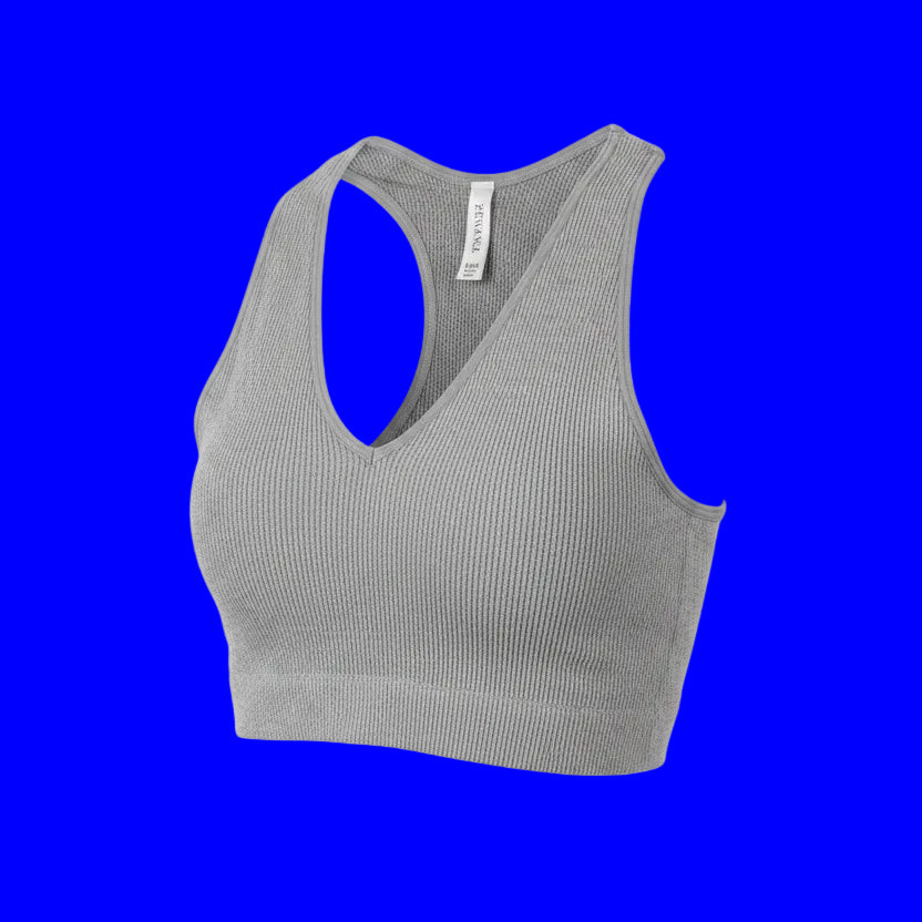 Zenana V -Neck Padded Bralette