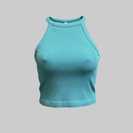 Zenana "Brami" Ribbed Circle Tank