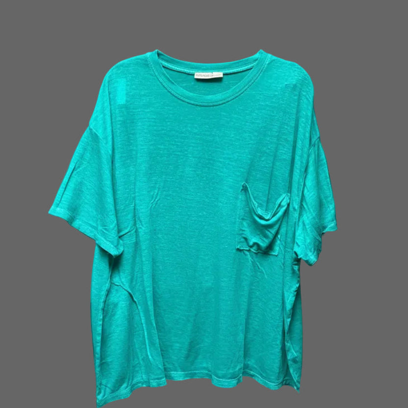 Zenana Oversized Pocket Tee