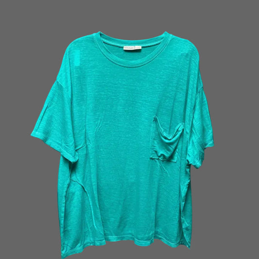 Zenana Oversized Pocket Tee