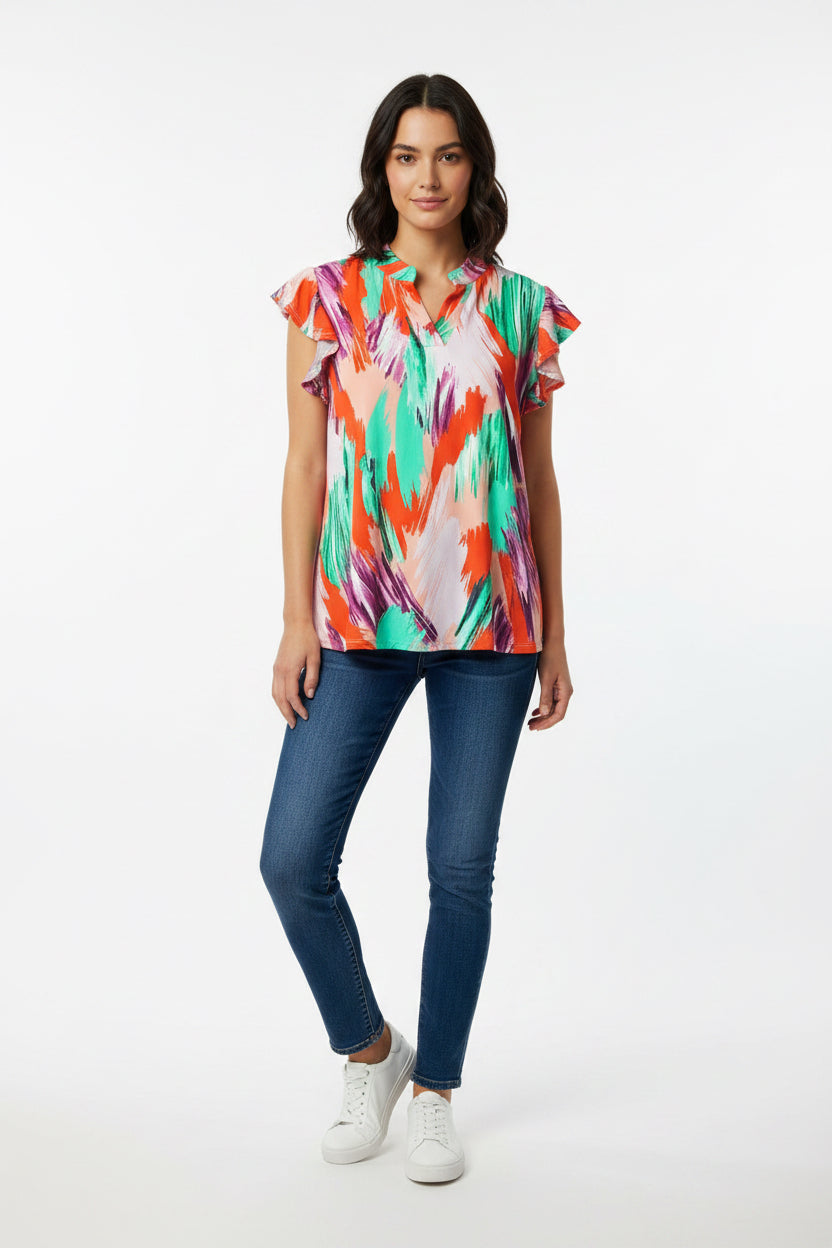 Love is All Multicolored Blouse