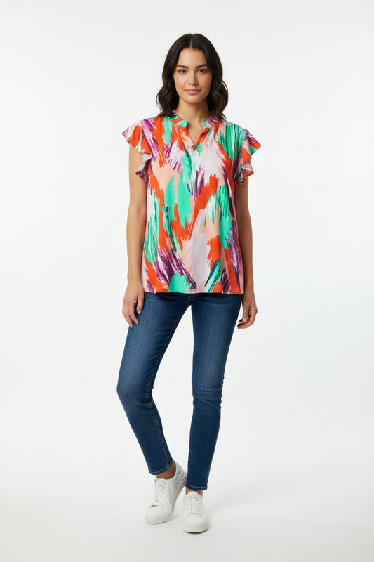 Love is All Multicolored Blouse