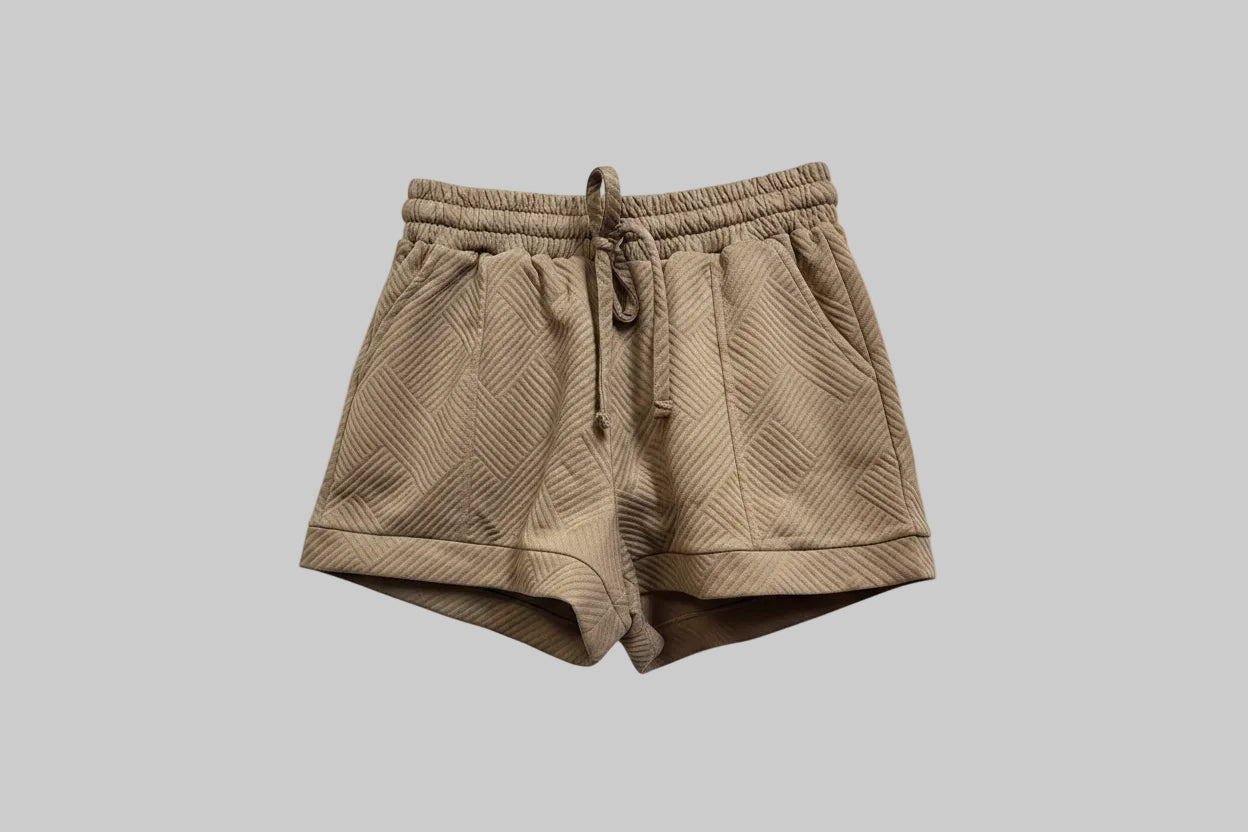 Zenana Textured Knit Short