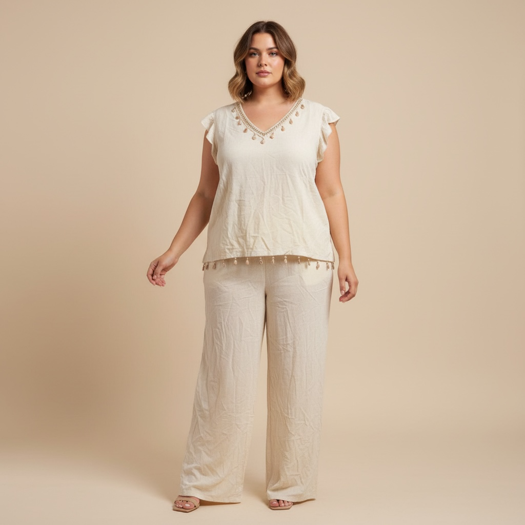 La Reyna Linen Set