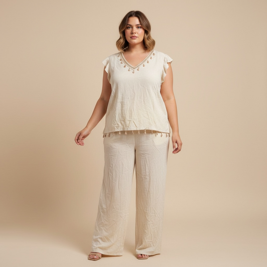 La Reyna Linen Set