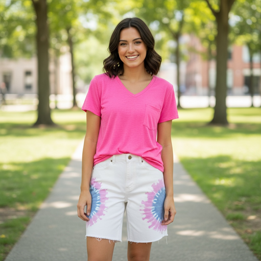 Easel TieDye Shorts