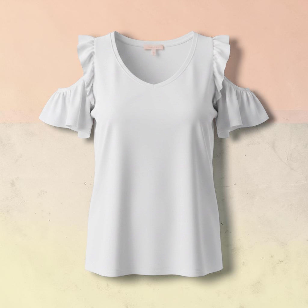 Haley and Co. Cold Shoulder Blouse