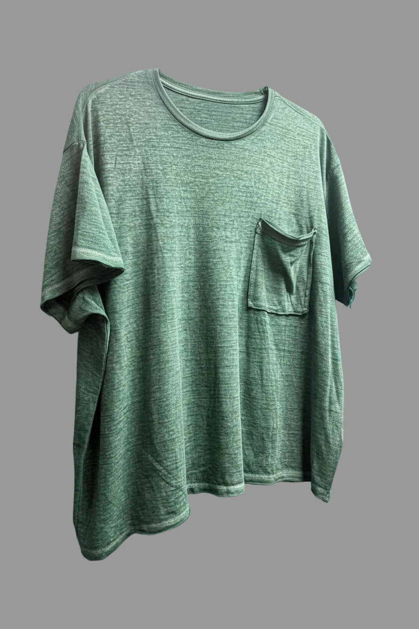 Zenana Oversized Pocket Tee