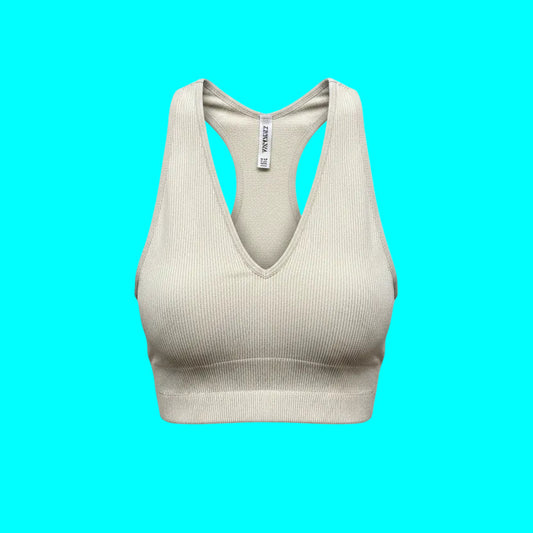Zenana V -Neck Padded Bralette