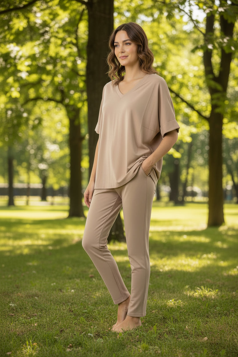 Zenana Shirt and Legging Set