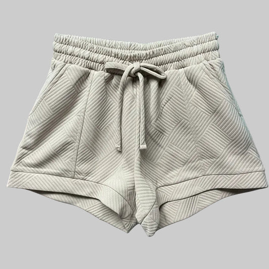 Zenana Textured Knit Short